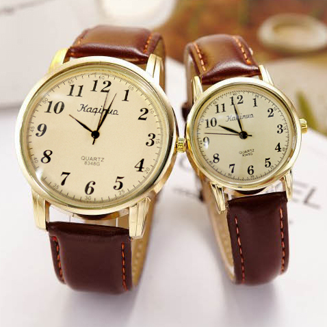 JK KOREA Quartz belt watch for men and women, couple watch J0915