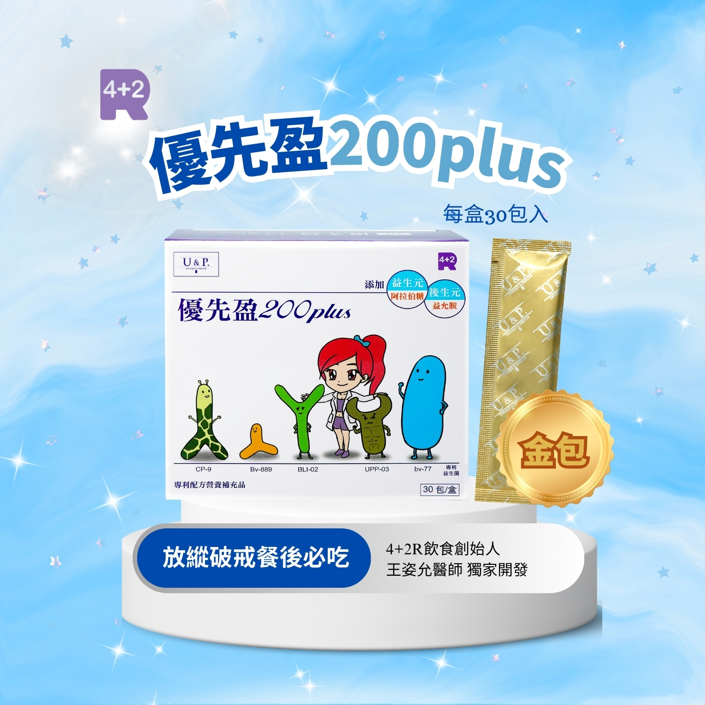 放縱破戒餐後必吃金包-優先盈