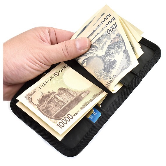 VanNuys E589 Slim Waterproof Aging Nylon Wallet