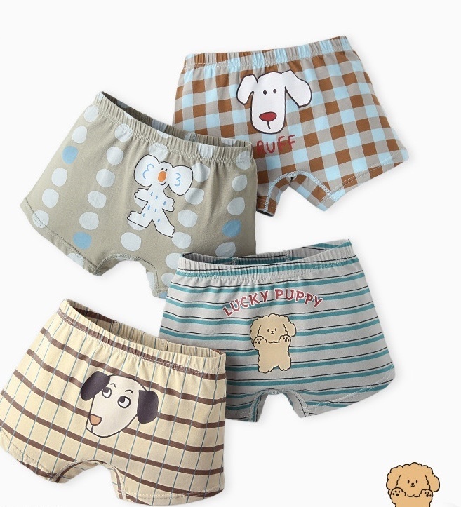 每年都要補貨的男孩女孩內褲