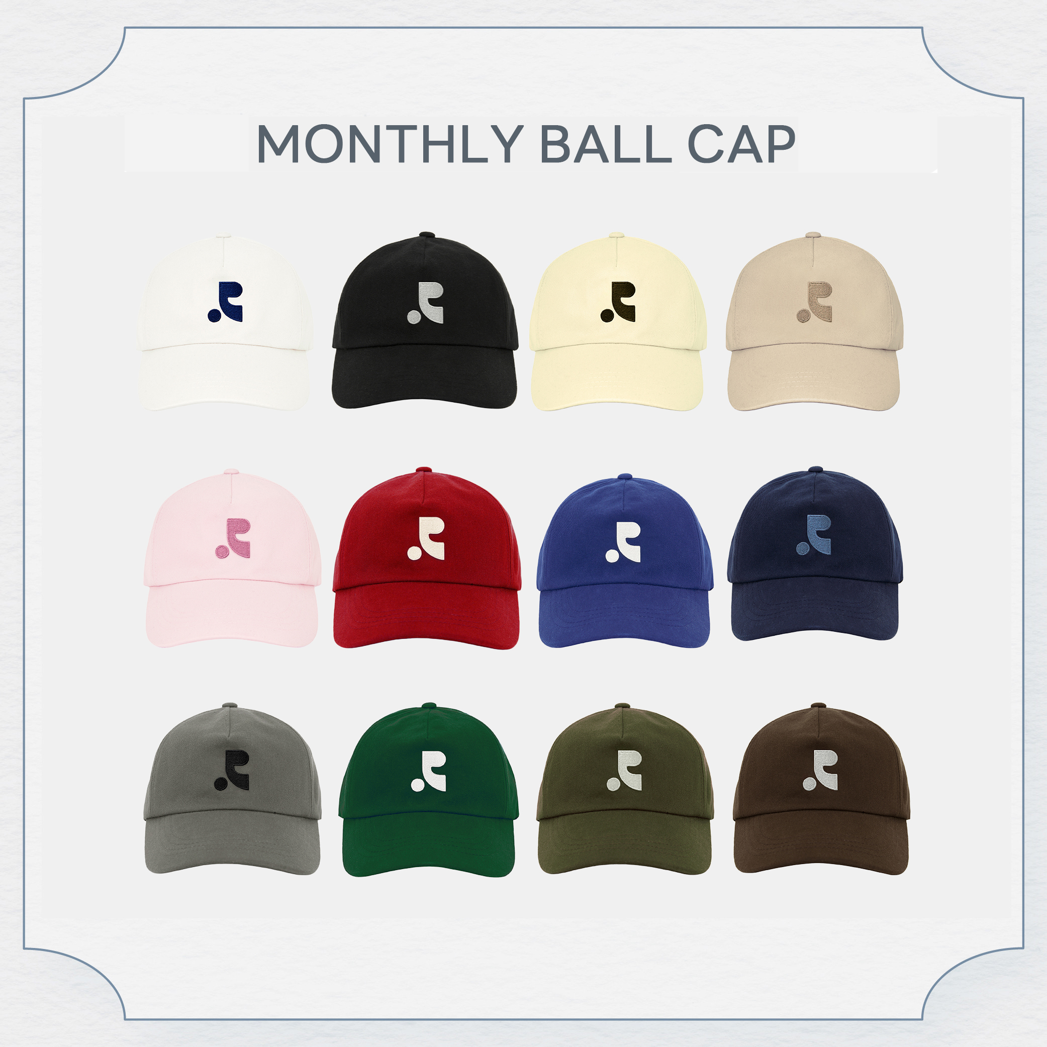Rest & Recreation 月刊棒球帽(共12色)