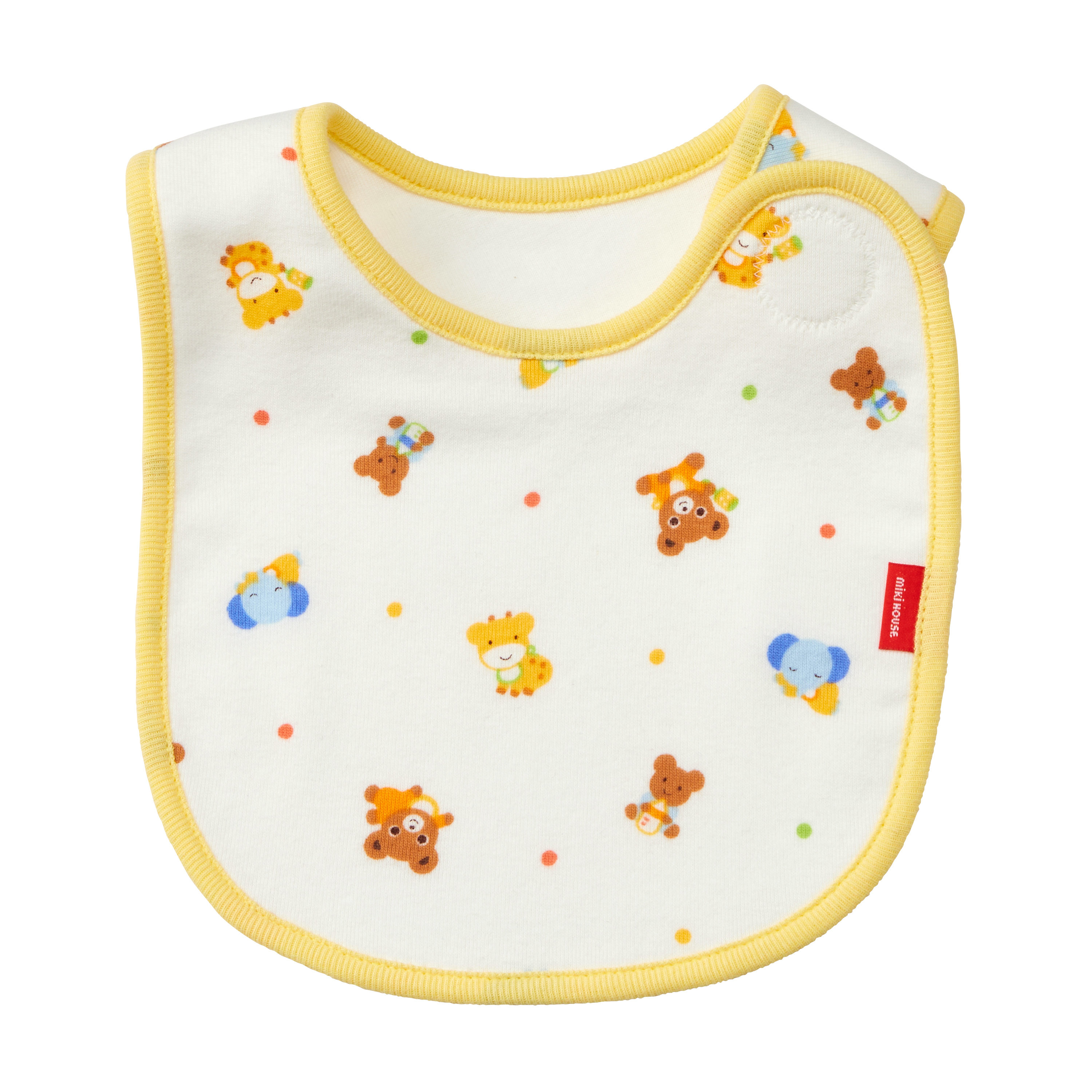 PUREVEIL Baby普吉熊防水內襯圍兜-黃色