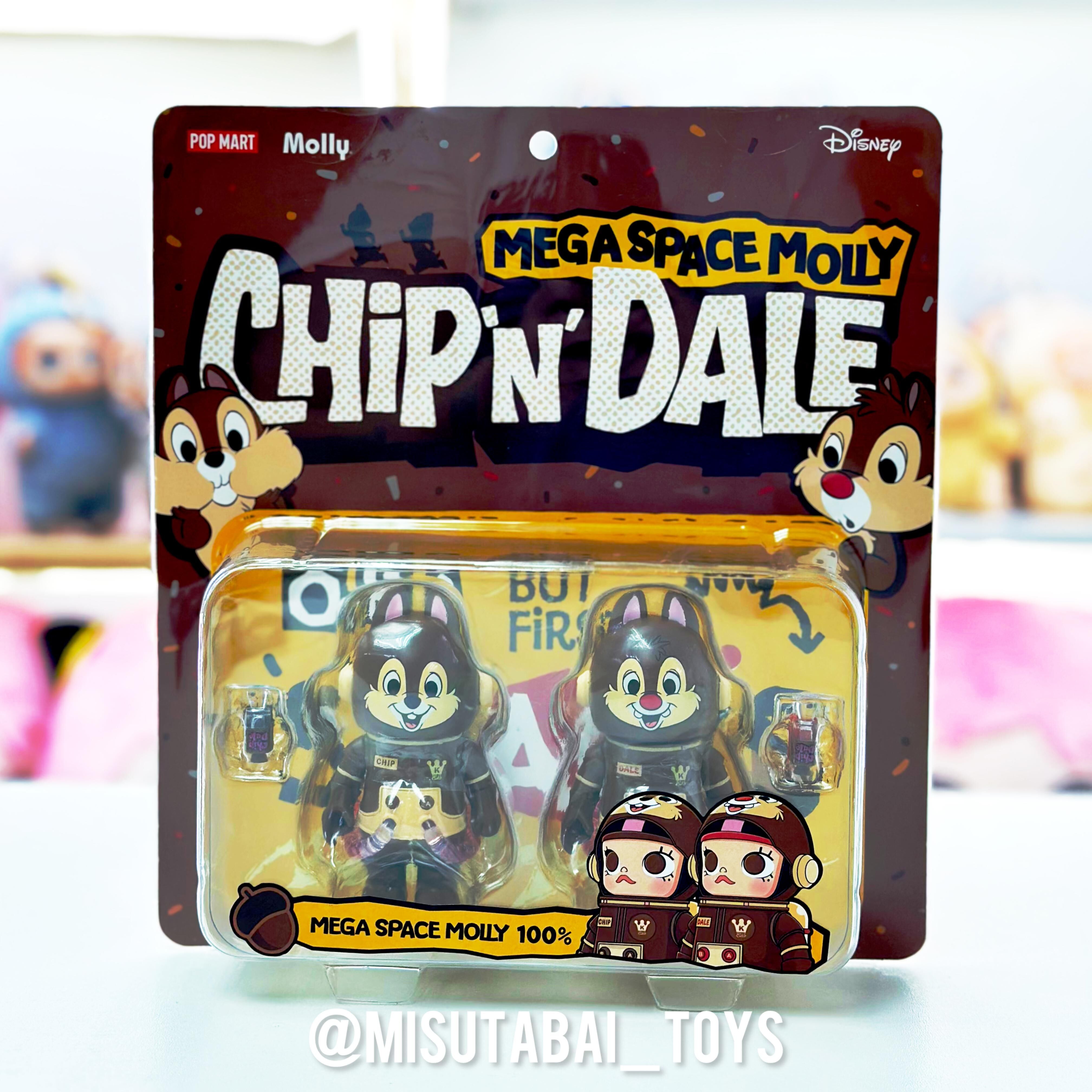 MEGA SPACE MOLLY 100% Chip & Dale (POPMART)