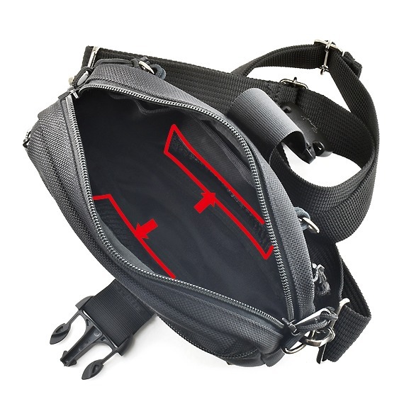 VanNuys E564 Lightness Buckle Crossbody Bag