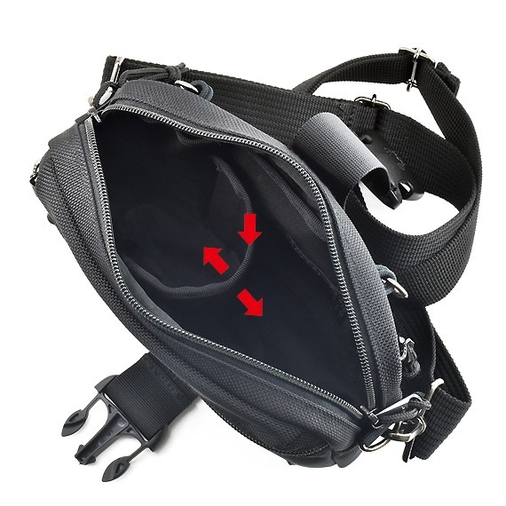 VanNuys E564 Lightness Buckle Crossbody Bag