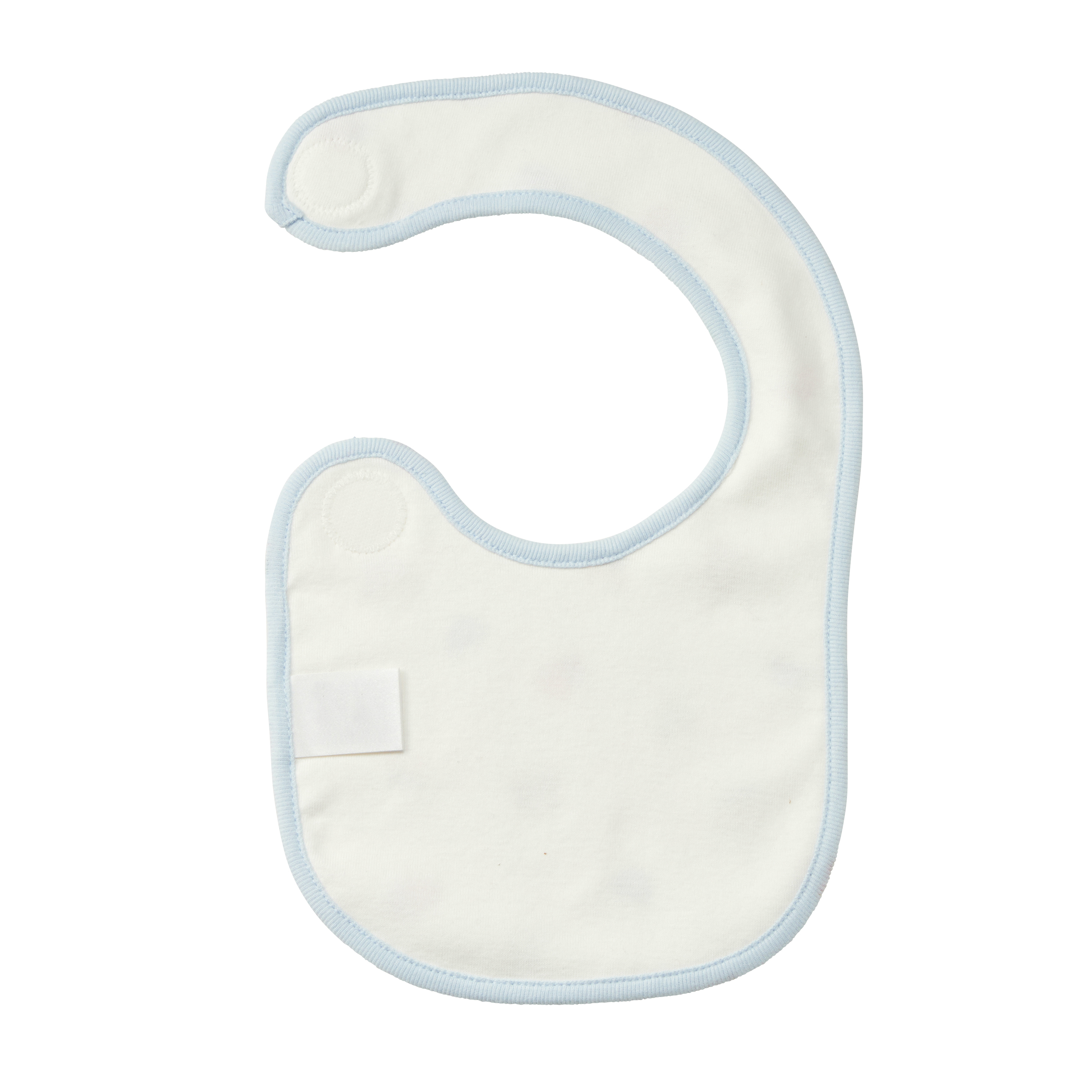 PUREVEIL Baby普吉熊防水內襯圍兜-藍色