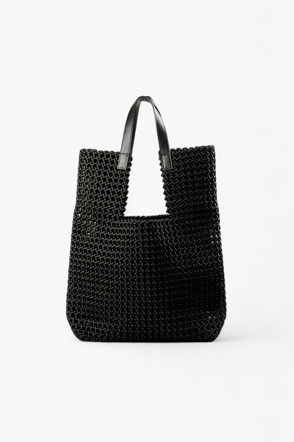 YOYO 編織造型肩背包 黑