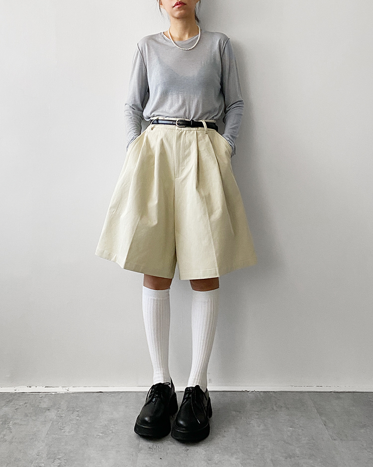 MKS-2766 A字五分短褲 ɢʀᴇᴇɴ