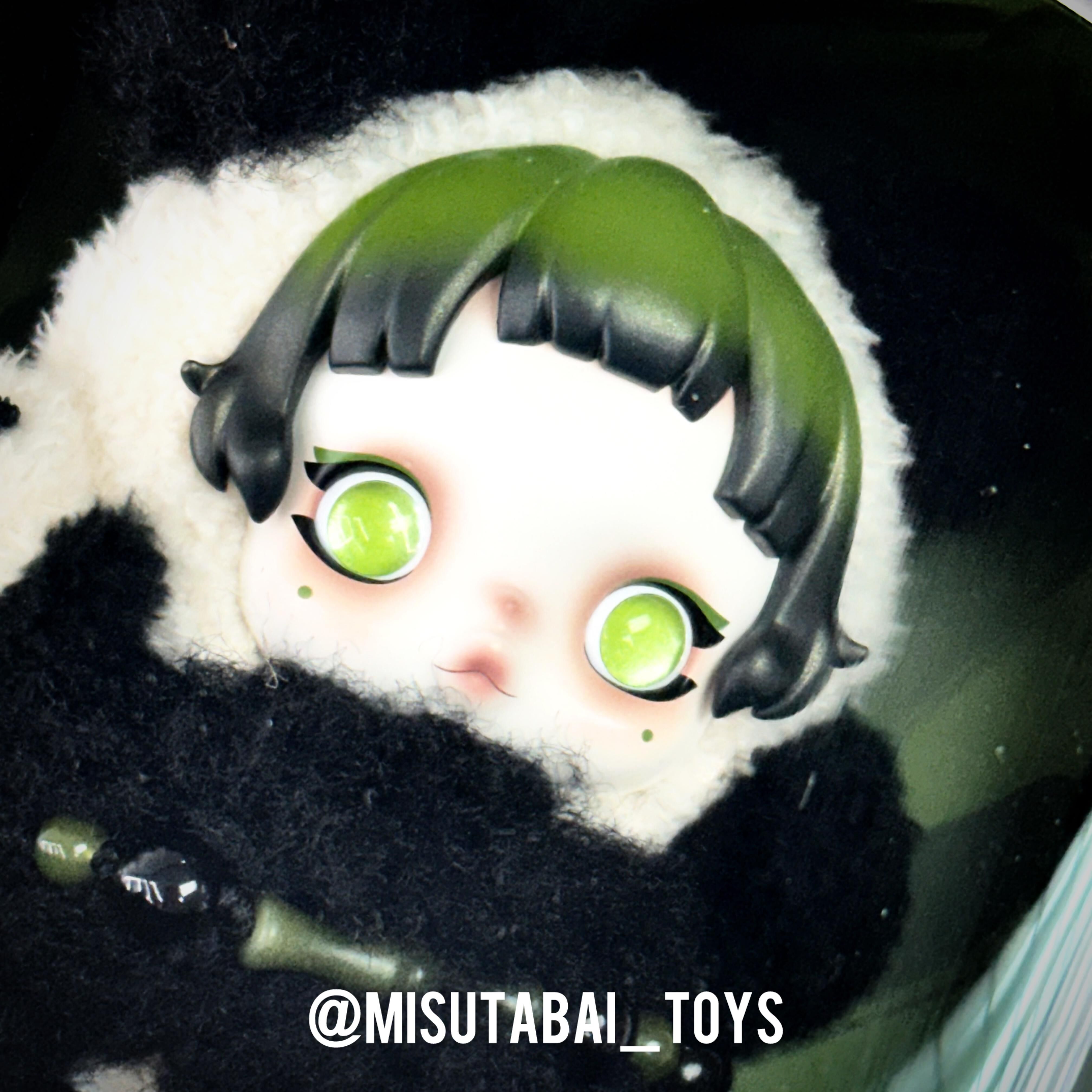 SKULLPANDA Lazy Panda Plush Doll Pendant