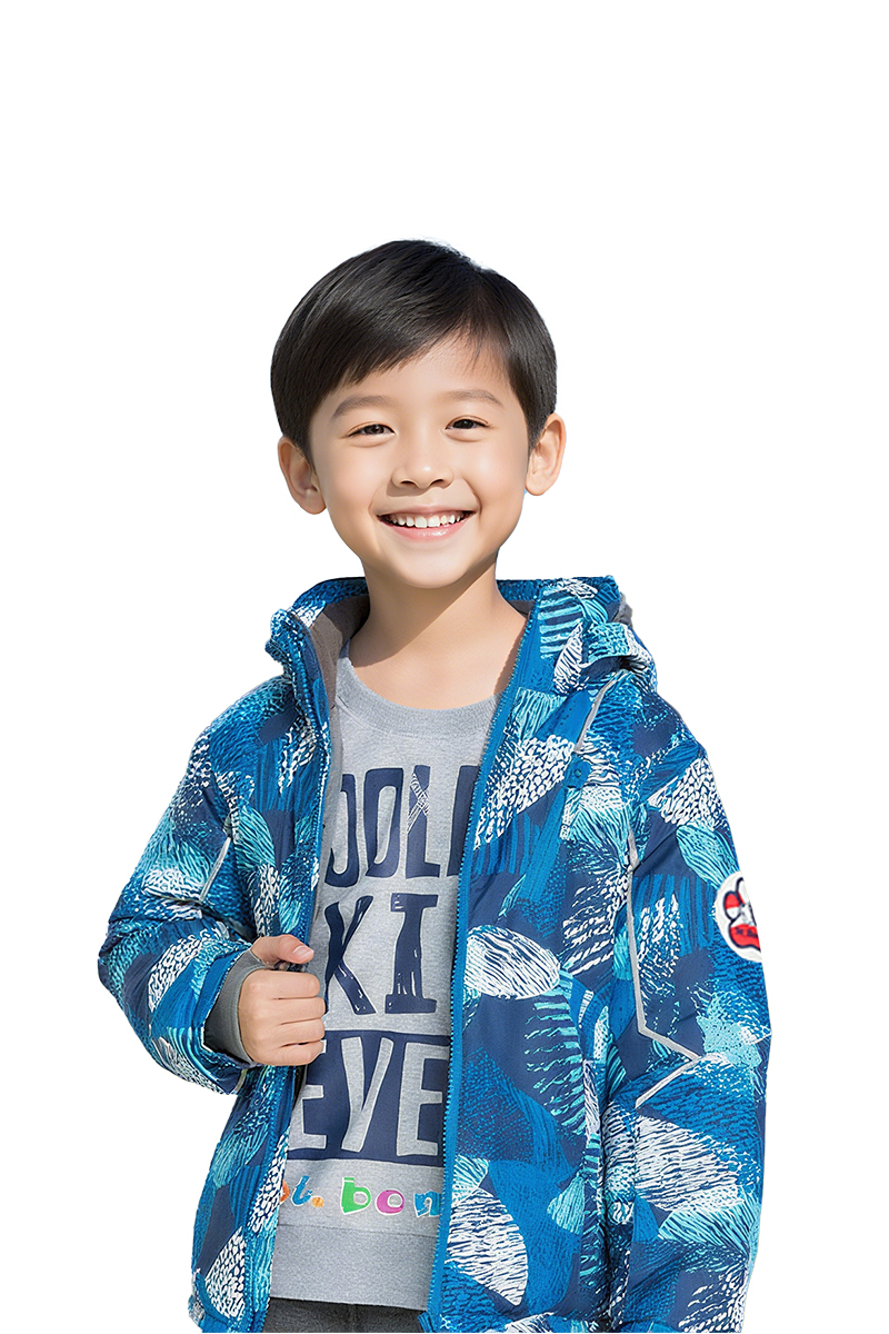 男童迷彩防寒外套｜童款 8148