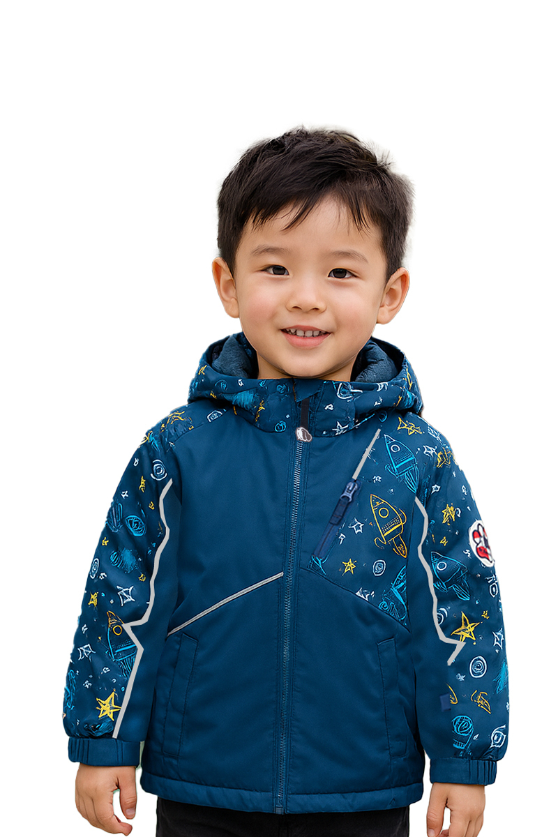 男童迷彩防寒外套｜童款 8148