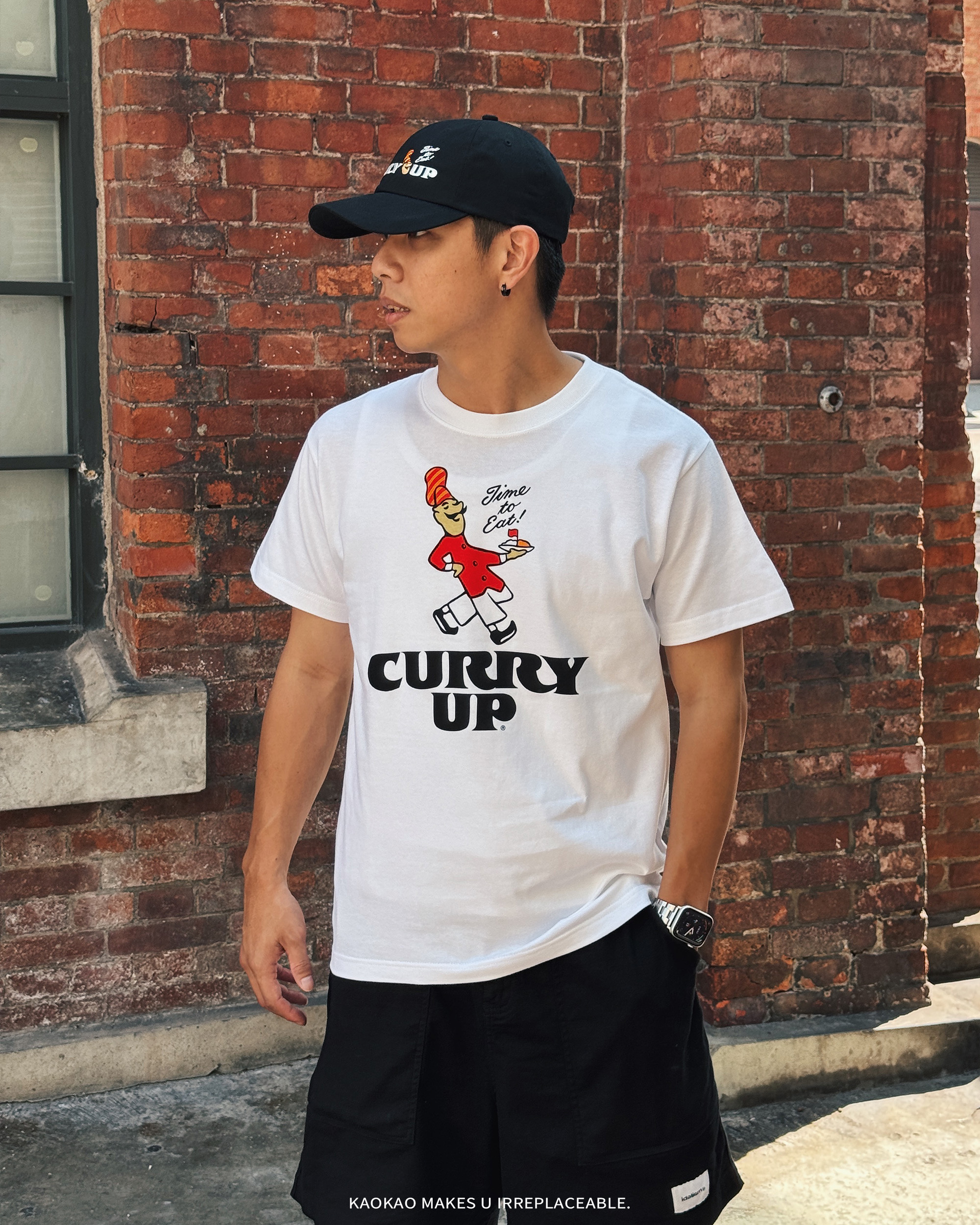 NIGO日本CURRY UP 咖哩店 台北限定 短Tee