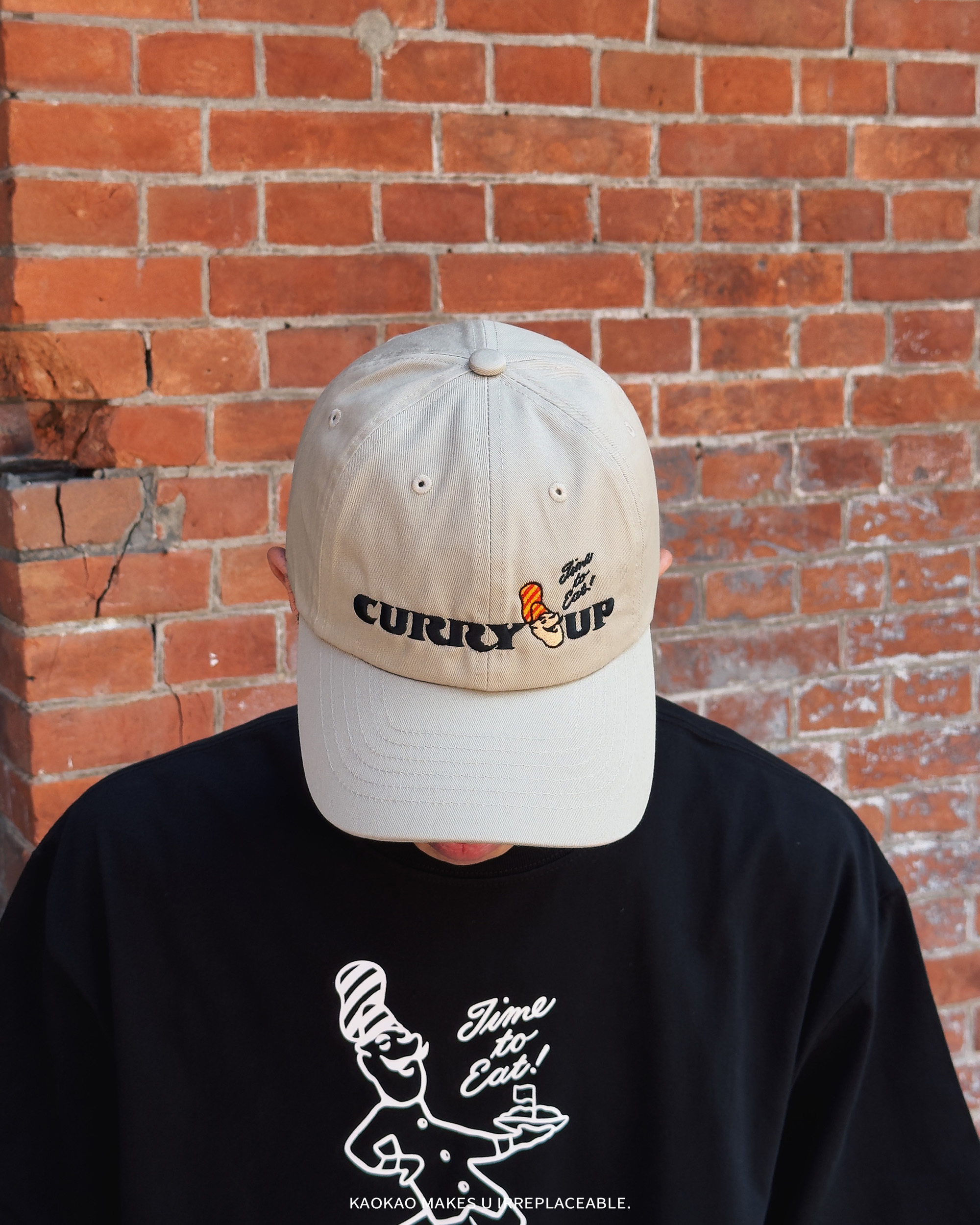 NIGO日本CURRY UP 限定刺繡鴨舌老帽