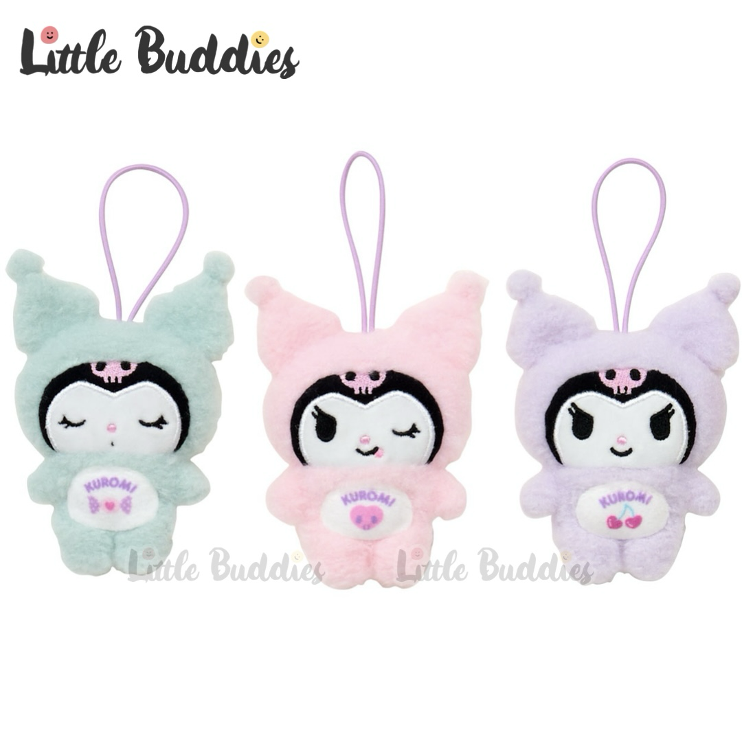 日本 Sanrio School-Bag Deco系列 - Kuromi 吊飾公仔盲盒