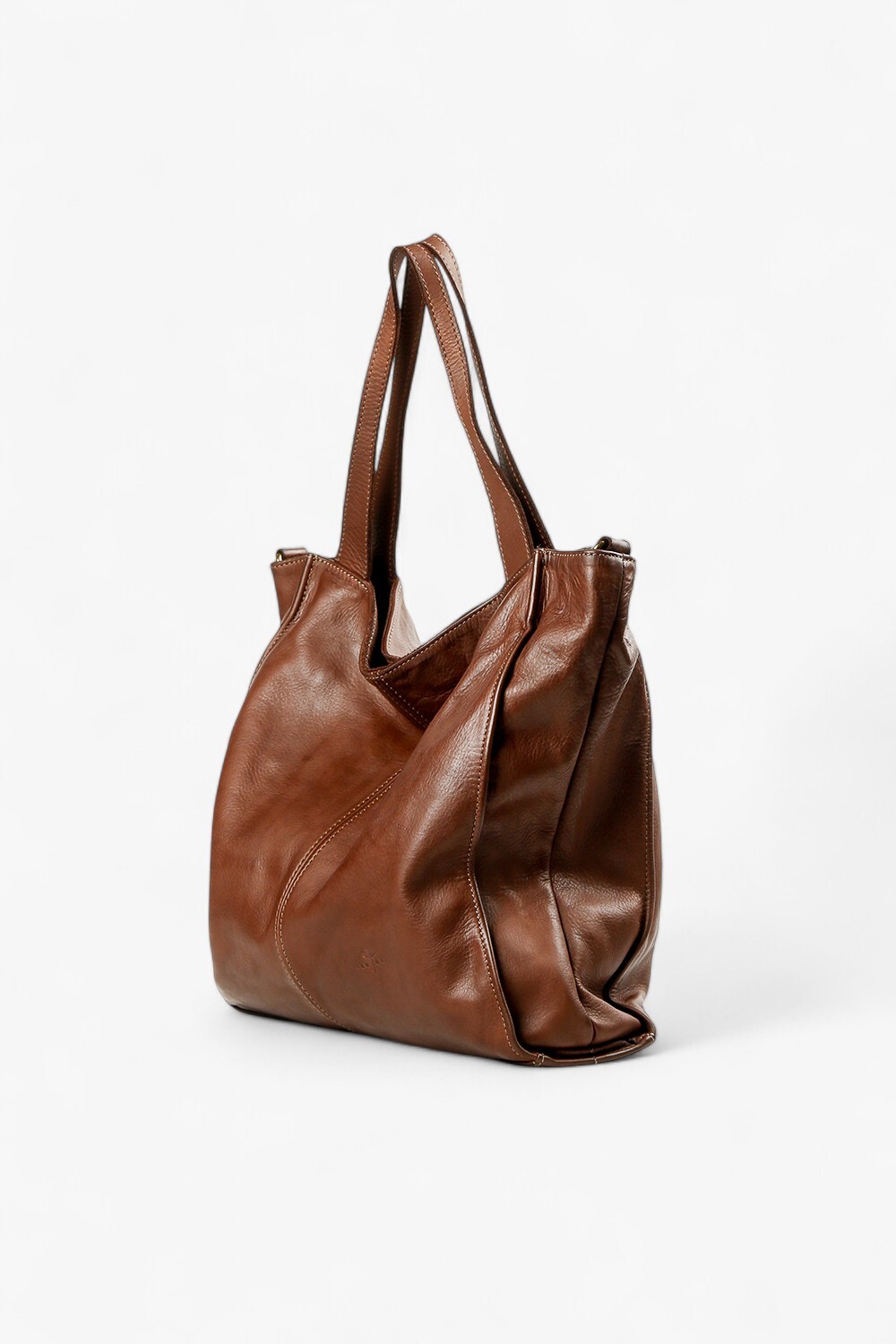 Moana 柔革極簡大托特包 咖啡