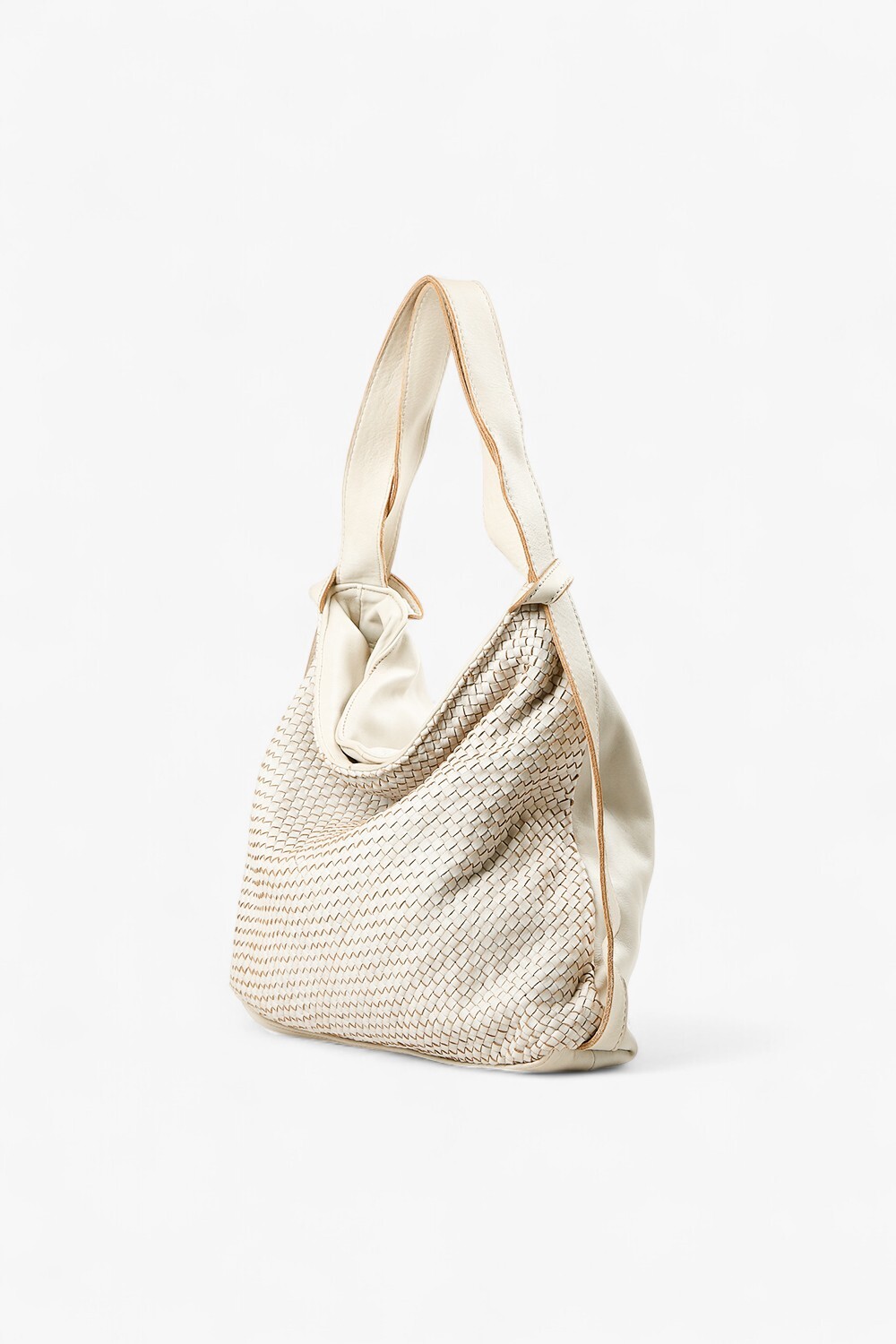 Doppia Woven 編織兩用包 米白