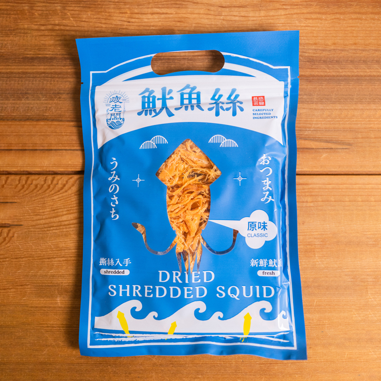 【FUN JIA】原味魷魚絲 80g/包