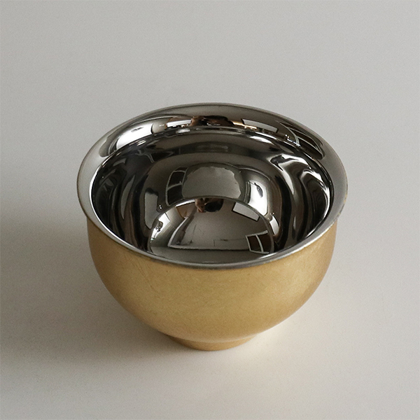 【漆磨】月袷 雙層清酒杯