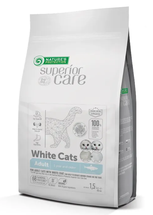 Nature's Protection 無穀物去淚痕白貓配方(鯡魚味) 1.5kg