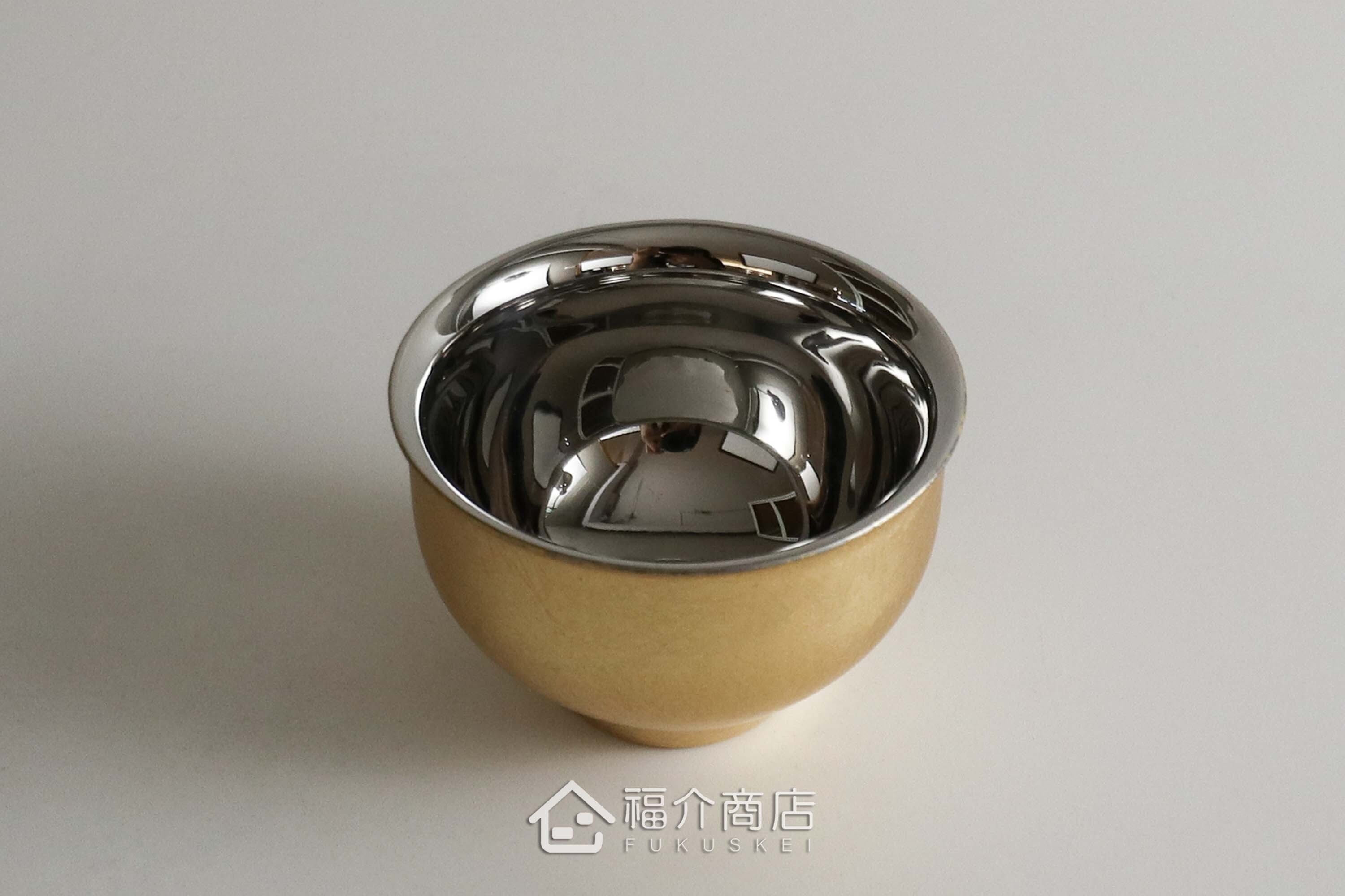 福介商店｜【漆磨】月袷雙層清酒杯