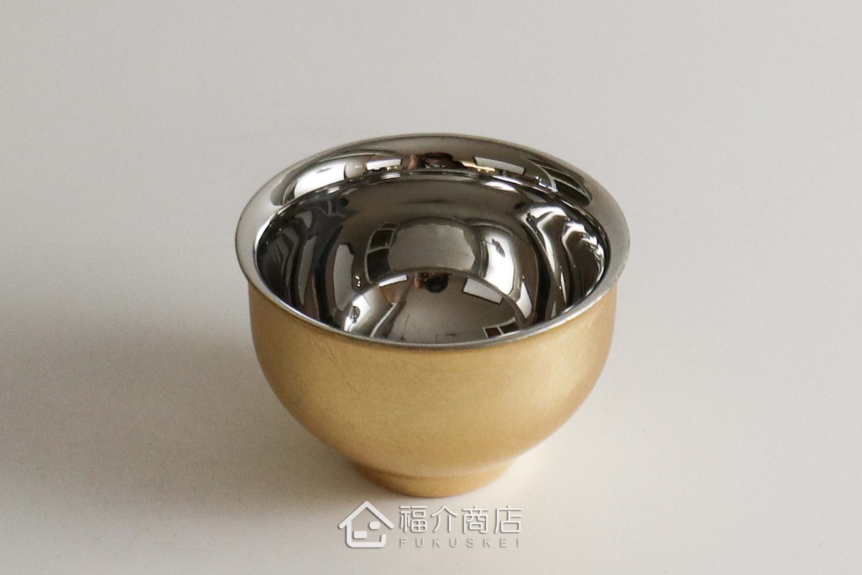 福介商店｜【漆磨】月袷雙層清酒杯