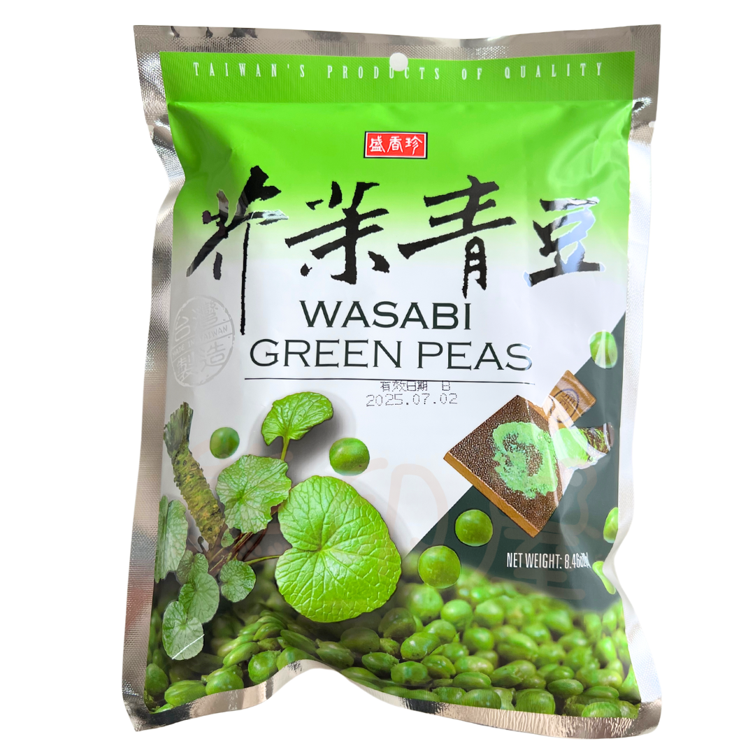 盛香珍 芥末青豆 240g(平行進口) 到期日 2026-9-10