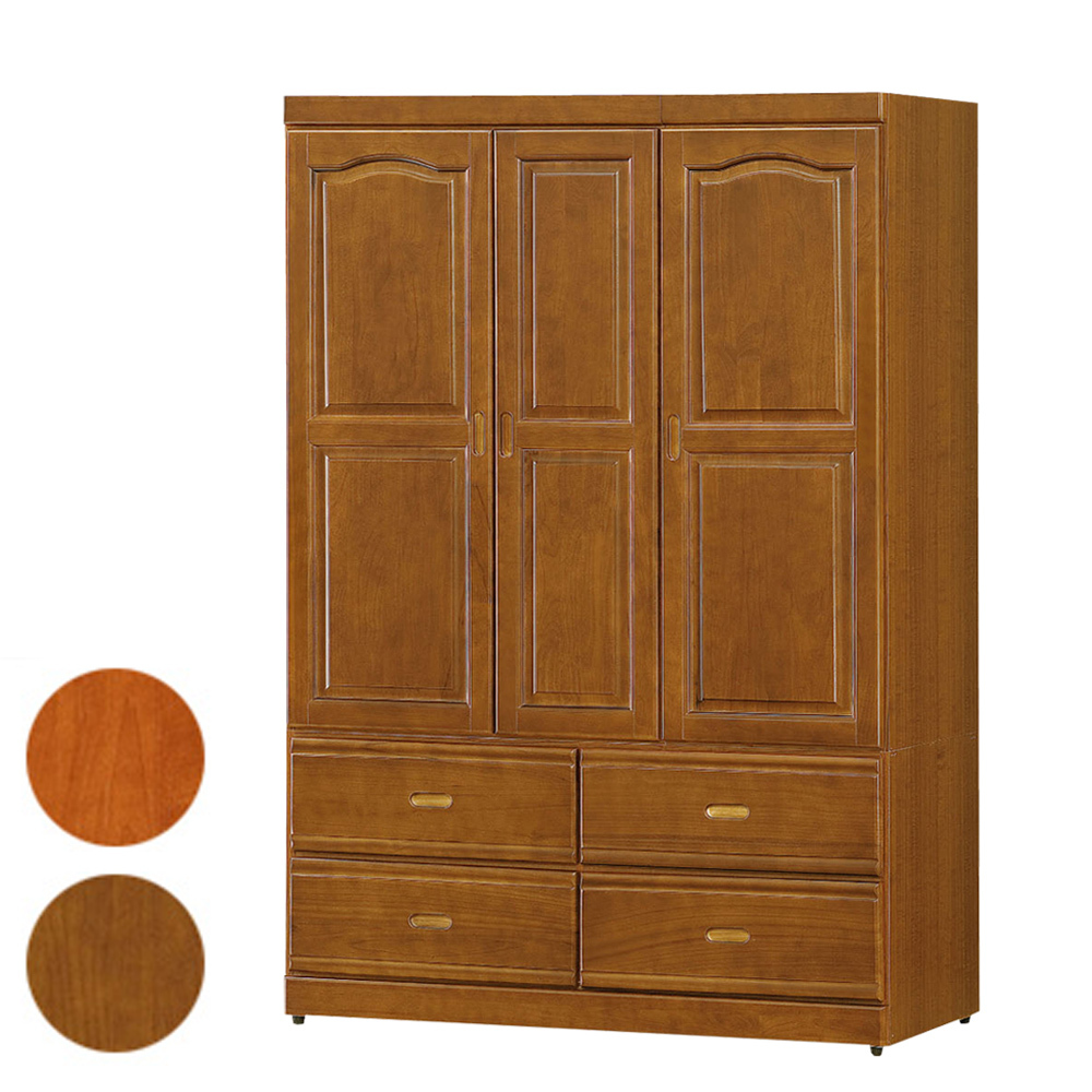 紐松4尺衣櫃(兩色可選)