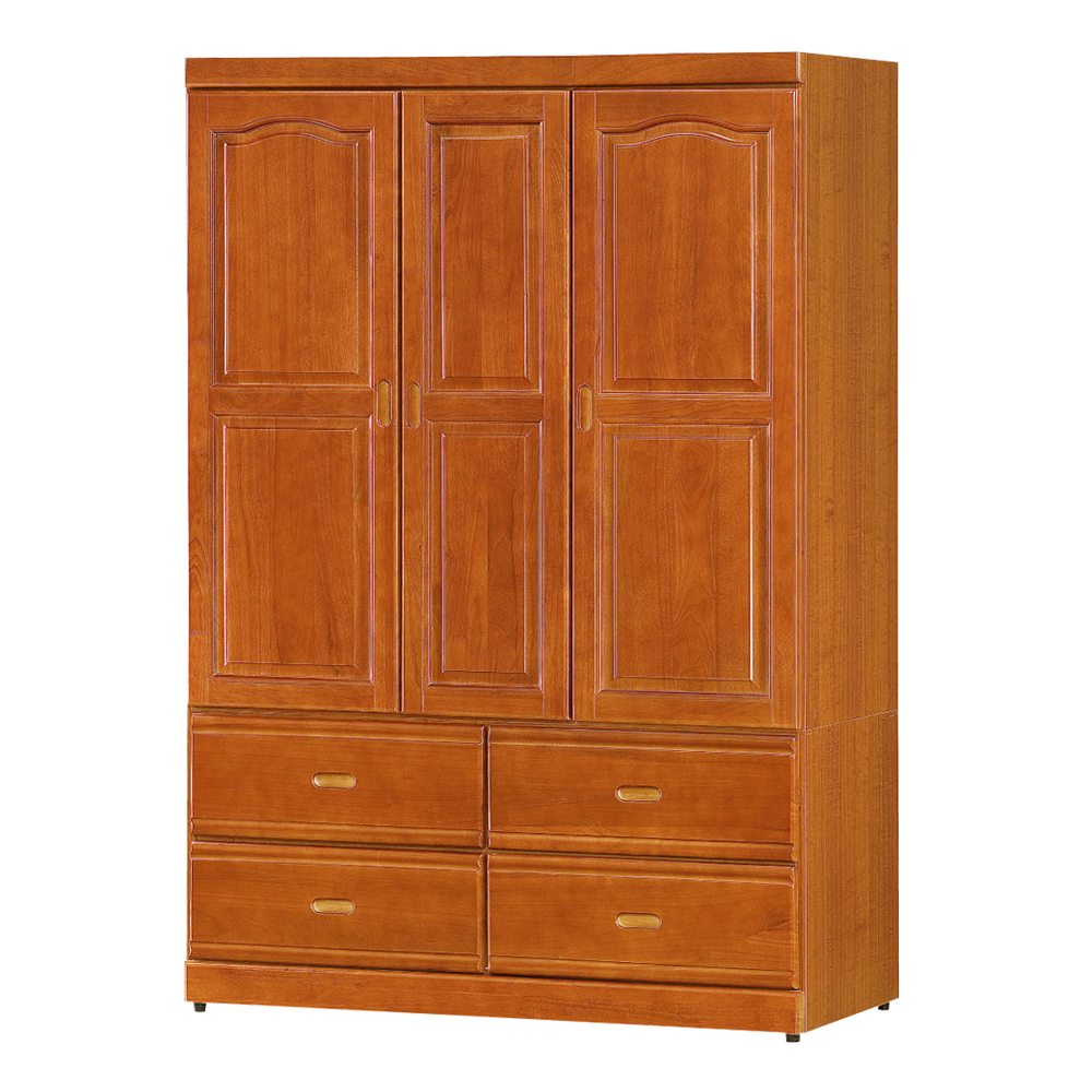 紐松4尺衣櫃(兩色可選)