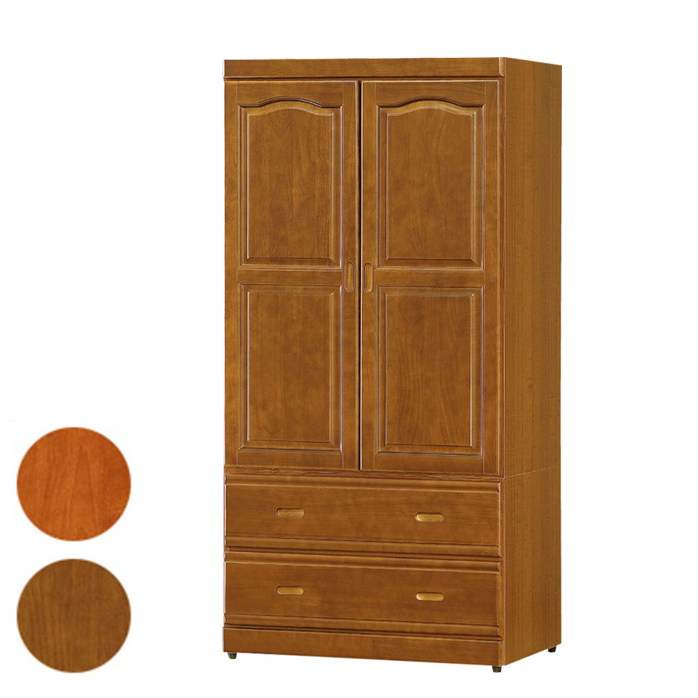 紐松3尺衣櫃(兩色可選)