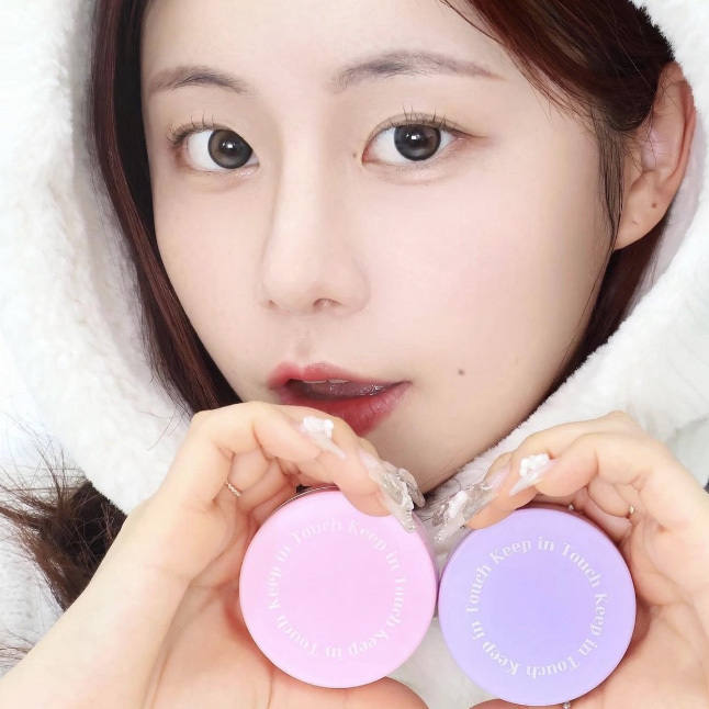 韓國 KEEP IN TOUCH 毛孔隱形蜜粉 白款／紫款 10g