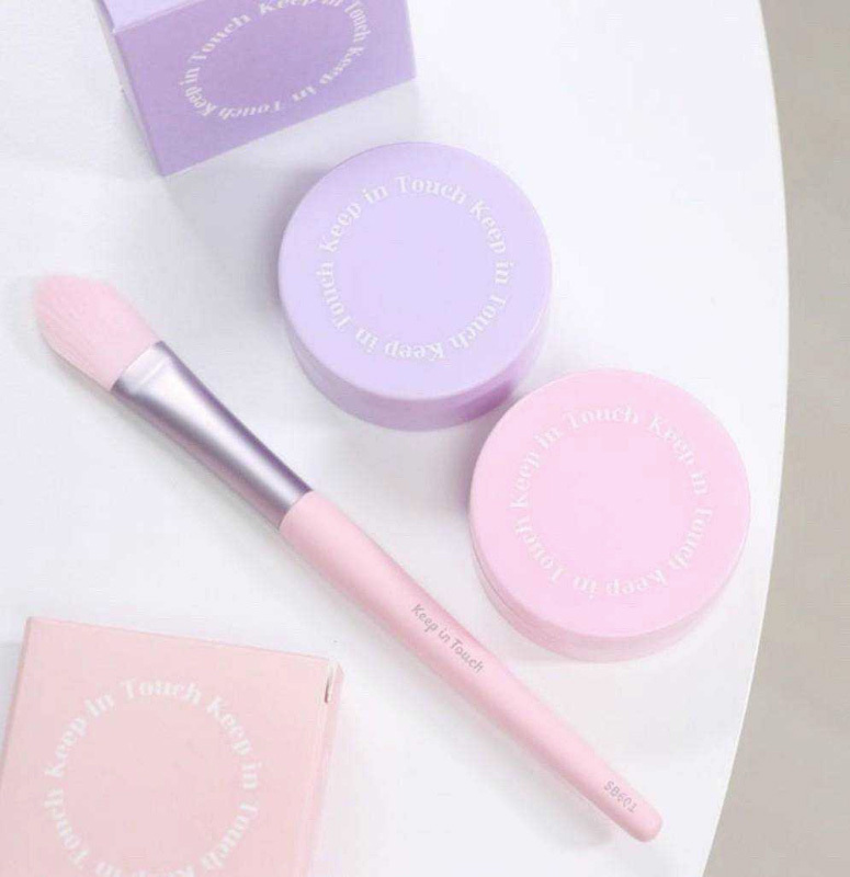 韓國 KEEP IN TOUCH 毛孔隱形蜜粉 白款／紫款 10g