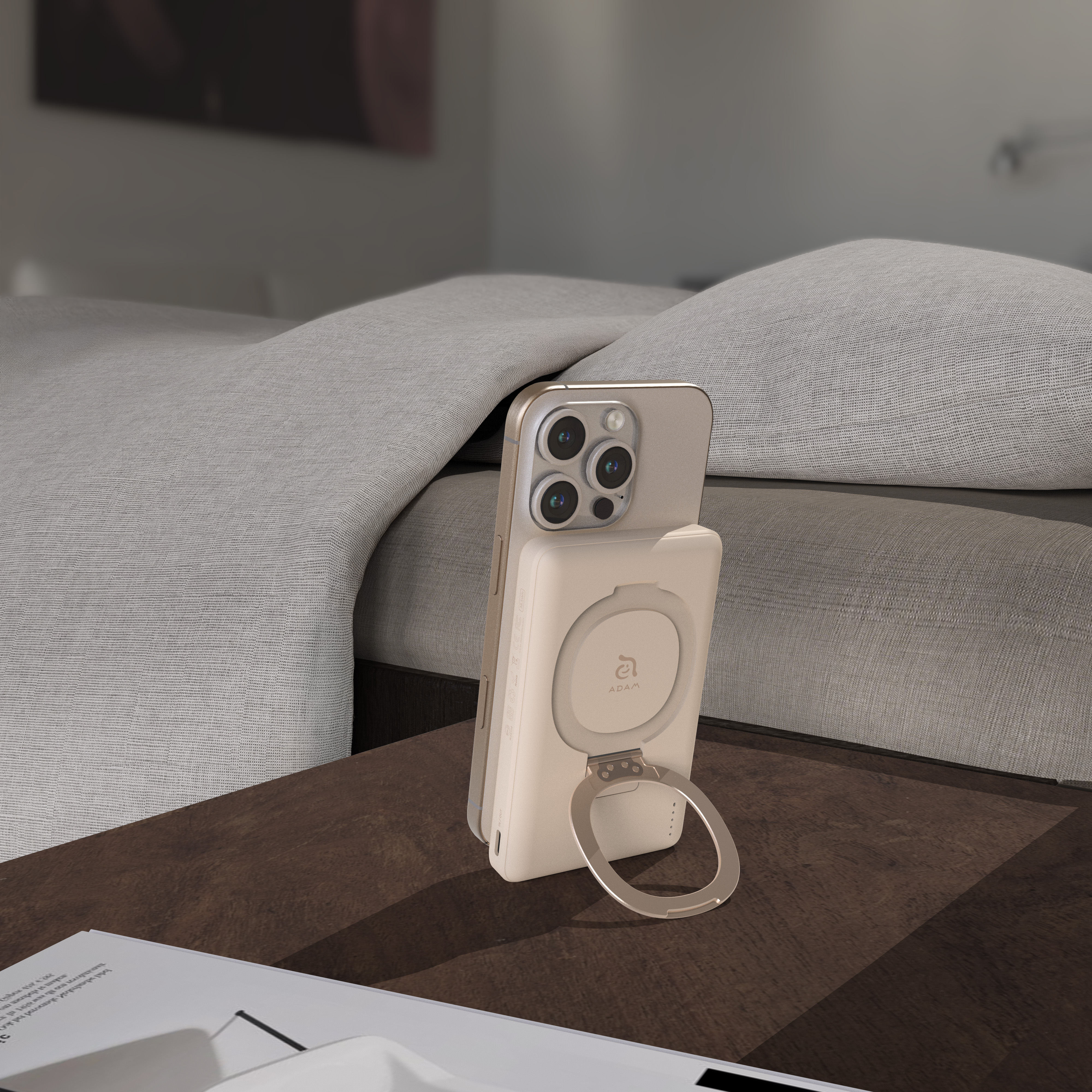 VIONTA GQ1 Qi2 Power Bank with Foldable Stand