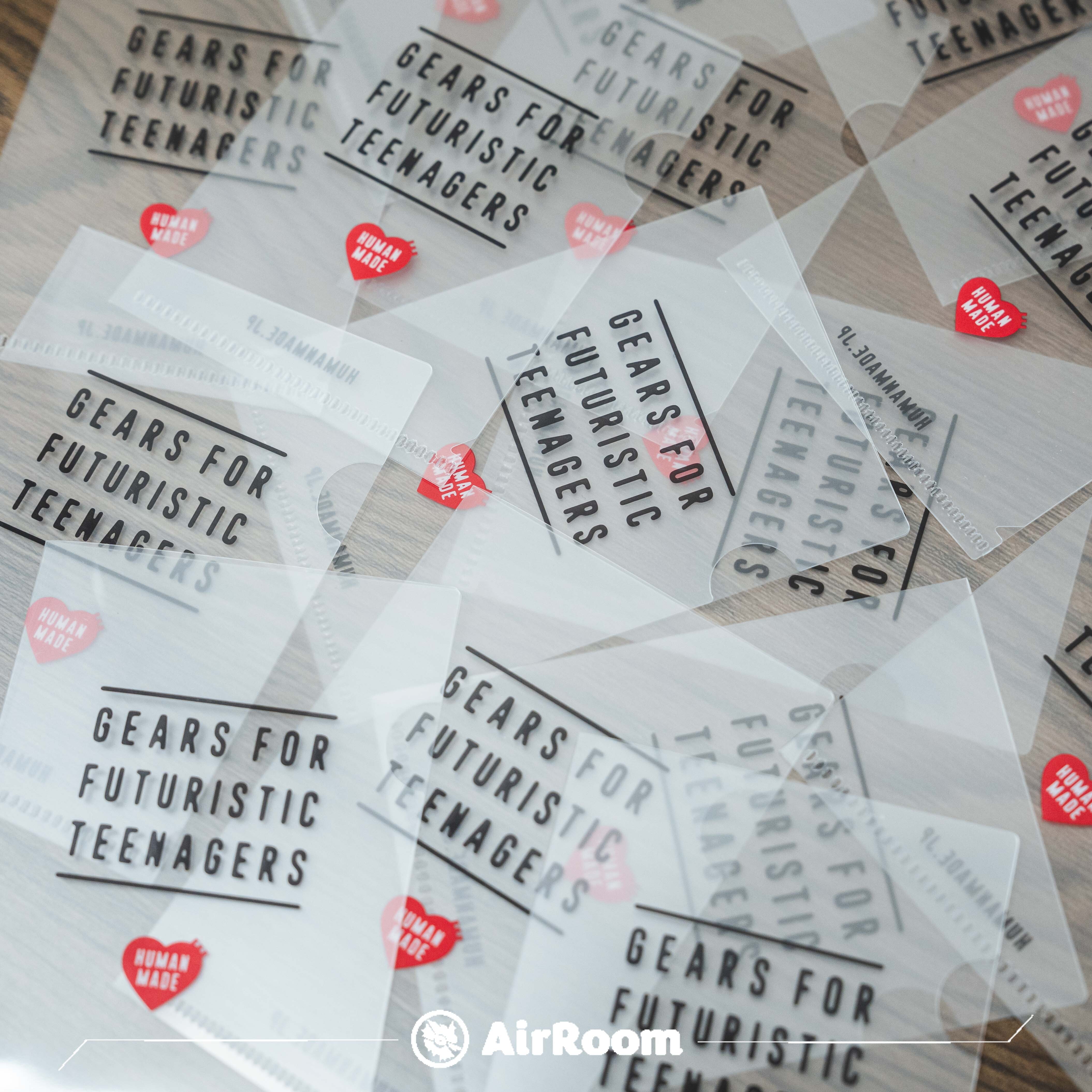 HUMAN MADE Logo 透明 便條紙 收納 資料夾 小 可製作成零錢袋