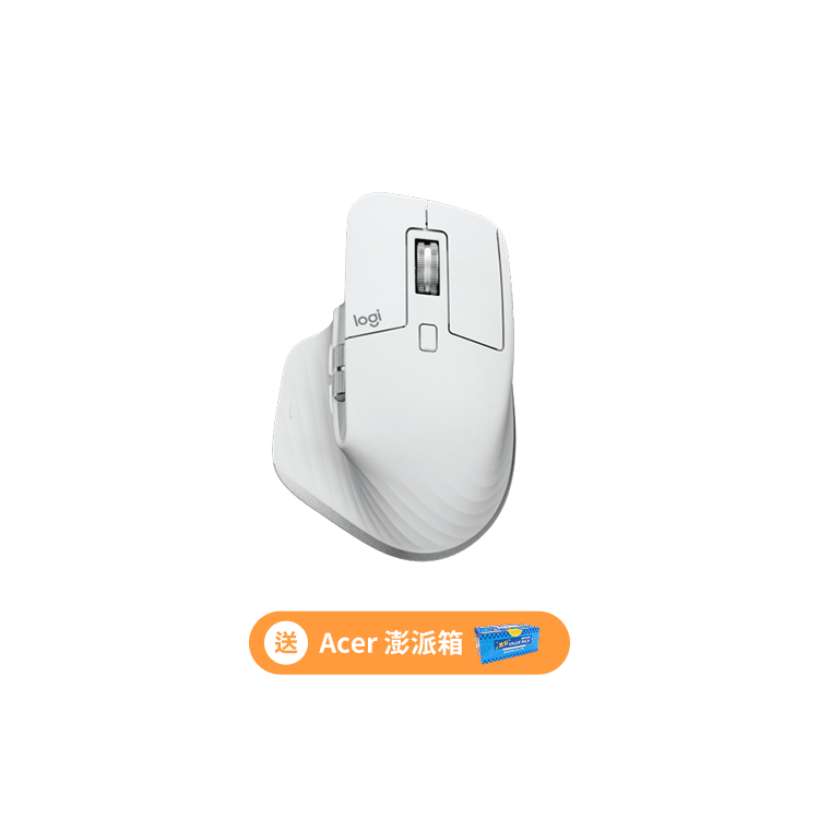 Logitech MX Master 3s 無線智能滑鼠｜旗艦鼠王進化升級