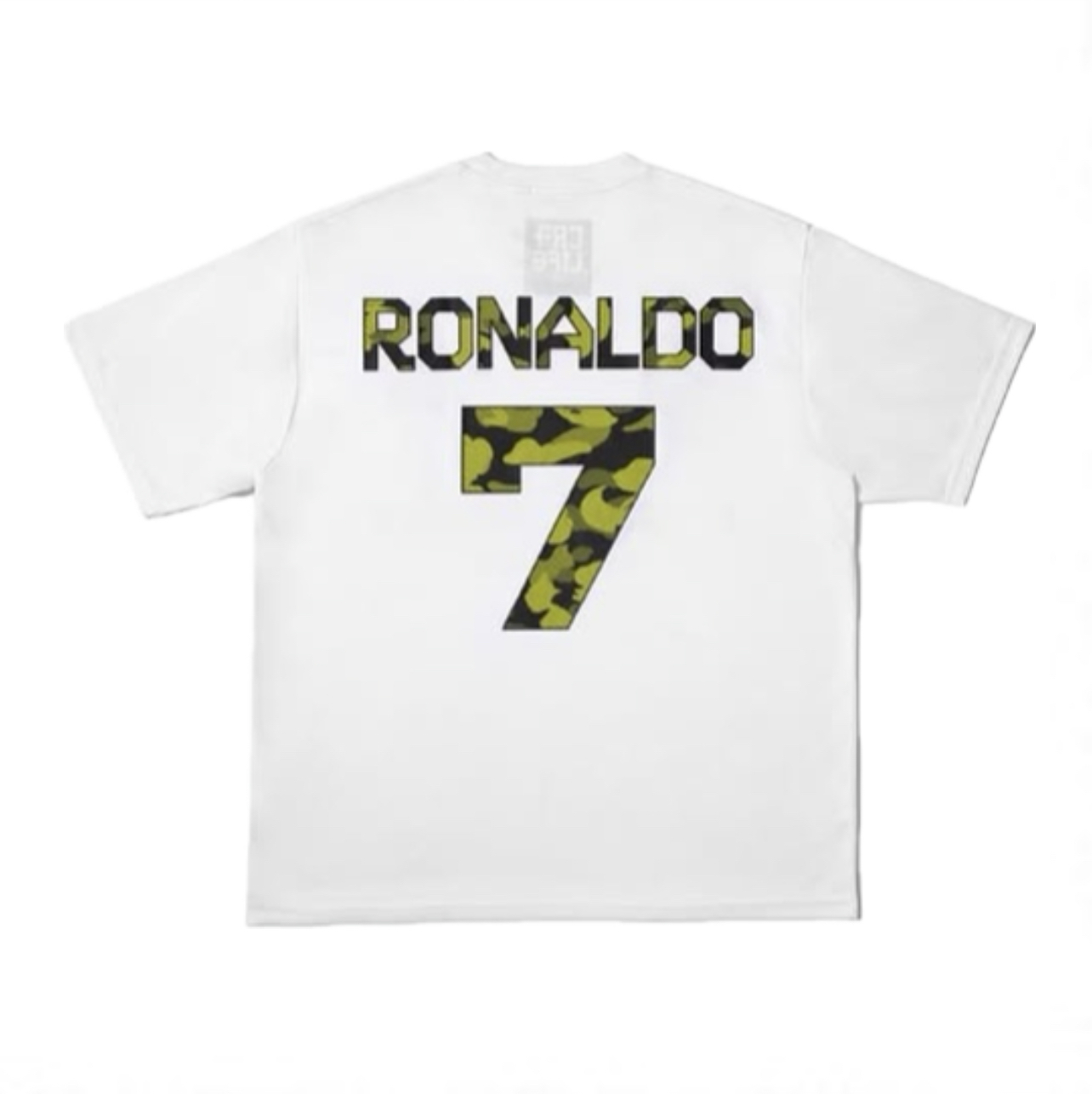 A BATHING APE BAPE X CR7 LIFE C羅 球衣 背後 7 黑色/白色-1L73109922