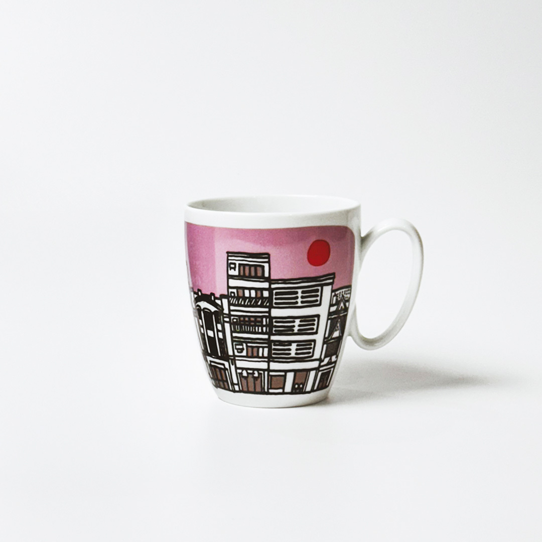 日街景馬克杯