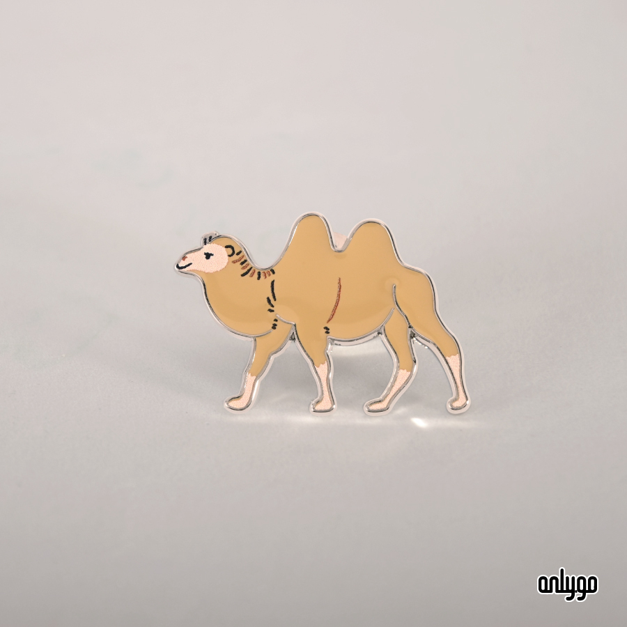 世界動物図鑑バッジ｜フタコブラクダ