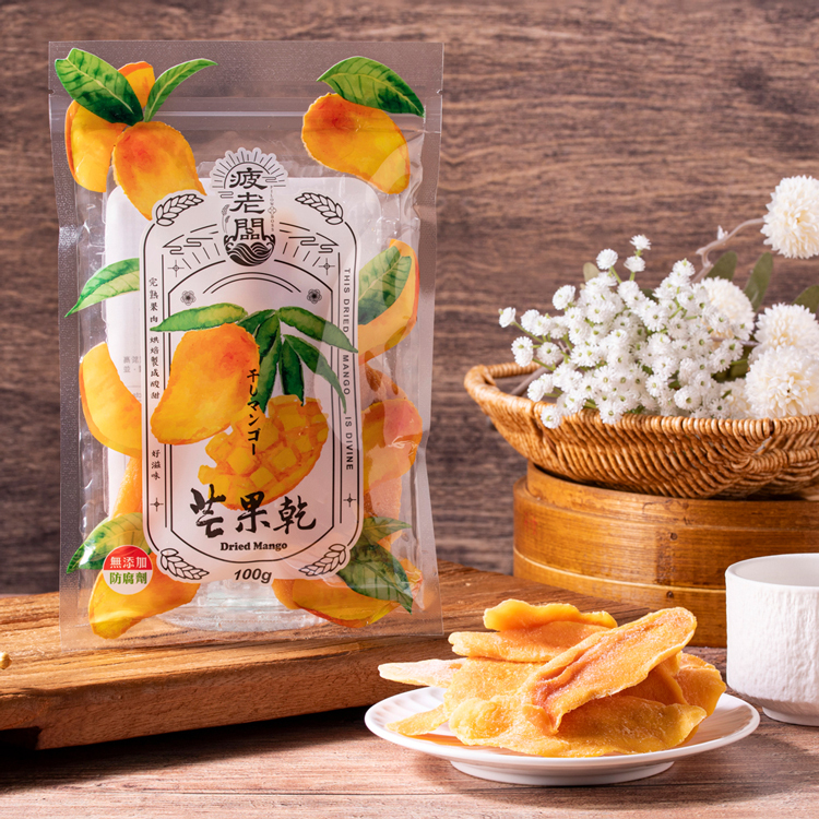 【FUN JIA】芒果乾100g/包