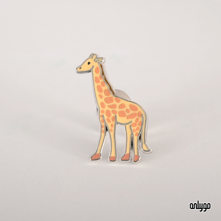 世界動物図鑑バッジ｜キリン