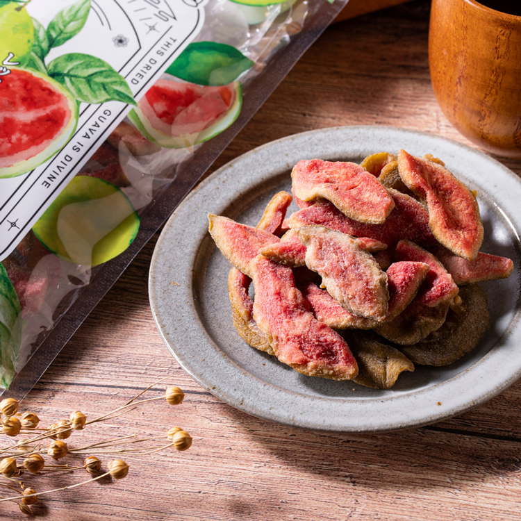 【FUN JIA】紅心芭樂乾100g/包