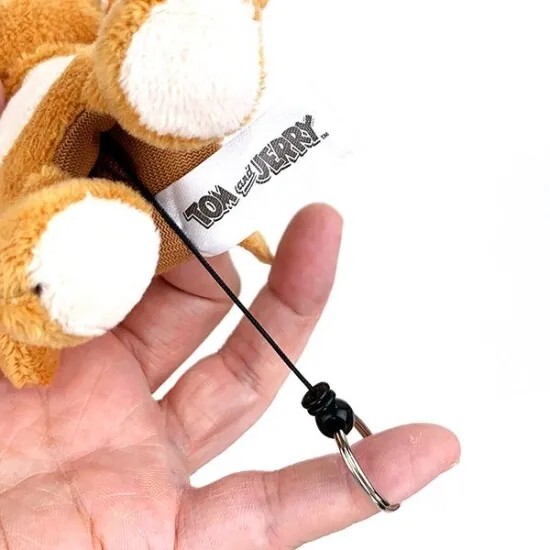 Tom and Jerry Plush Reel Key Cover - Jerry