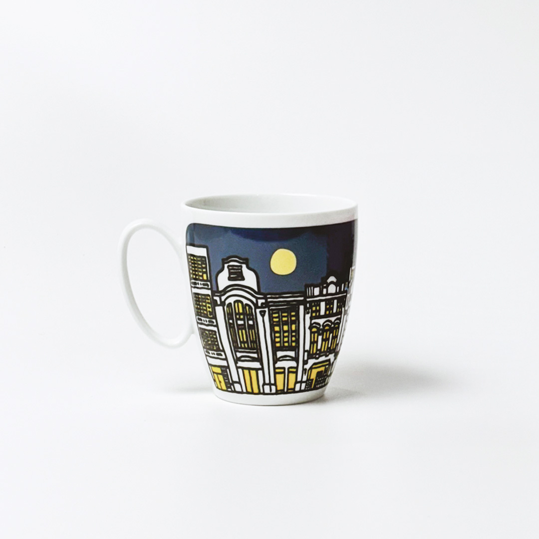 夜街景馬克杯