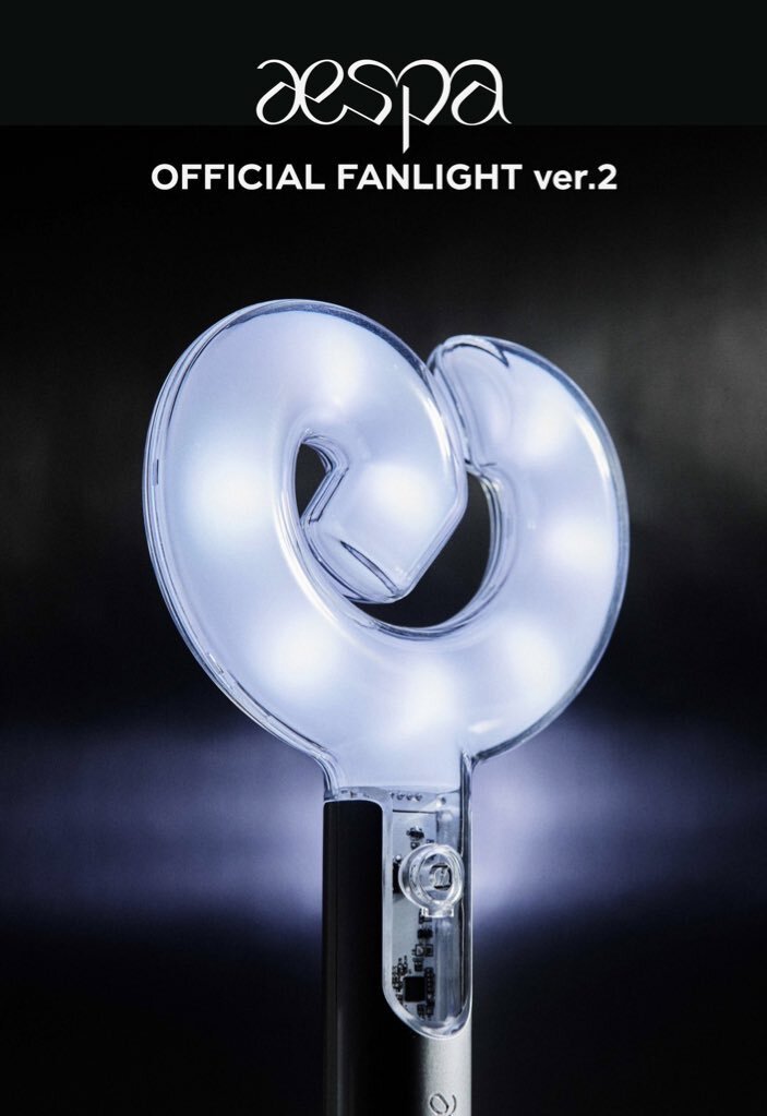 [ONHAND] aespa OFFICIAL FANLIGHT ver 2 with POB OT4 SET