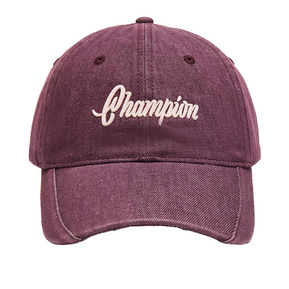 中性-RETRO CAMPUS 復古刺繡LOGO棒球帽-深紅色/粉紅色 （U5CACCU01R5）