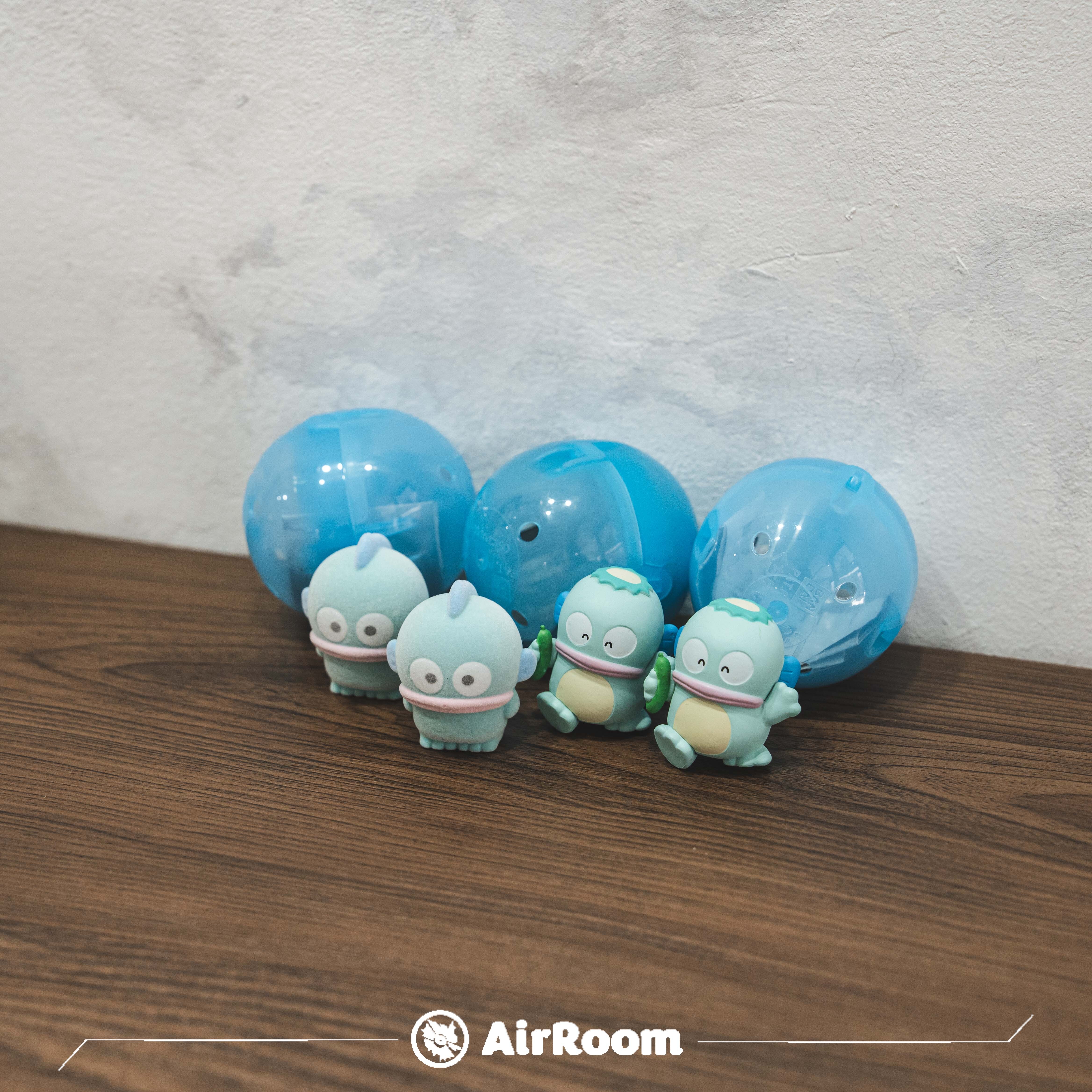 BANDAI 三麗鷗 妖怪 裝扮 公仔人魚漢頓 醜魚 扭蛋 轉蛋 / 扭蛋 轉蛋 魔法棒 公主 變身 植絨