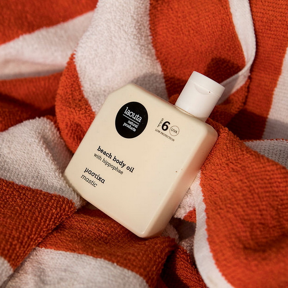 Laouta 海灘美體油 清新乳香 SPF6