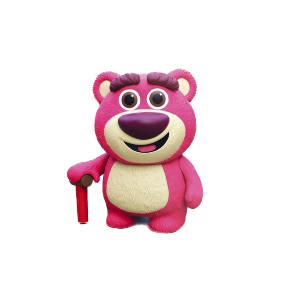 HEROCROSS HVS #52 LOTSO 玩具總動員 熊抱哥 搪膠公仔 55CM