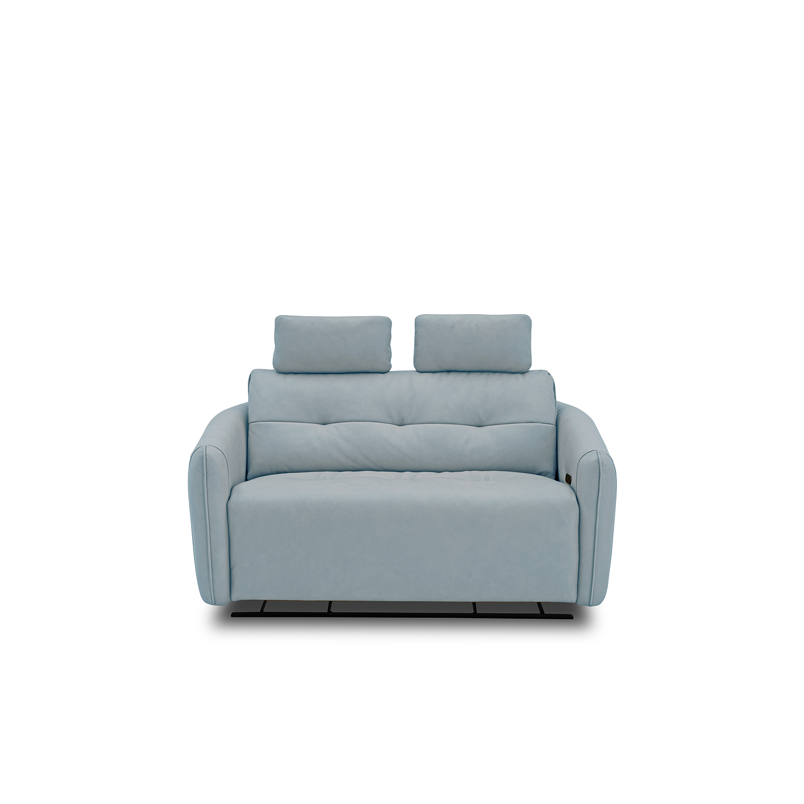 Jena 雙人電動牛皮搖椅沙發 - 寶寶藍〔SFCL160-2S〕