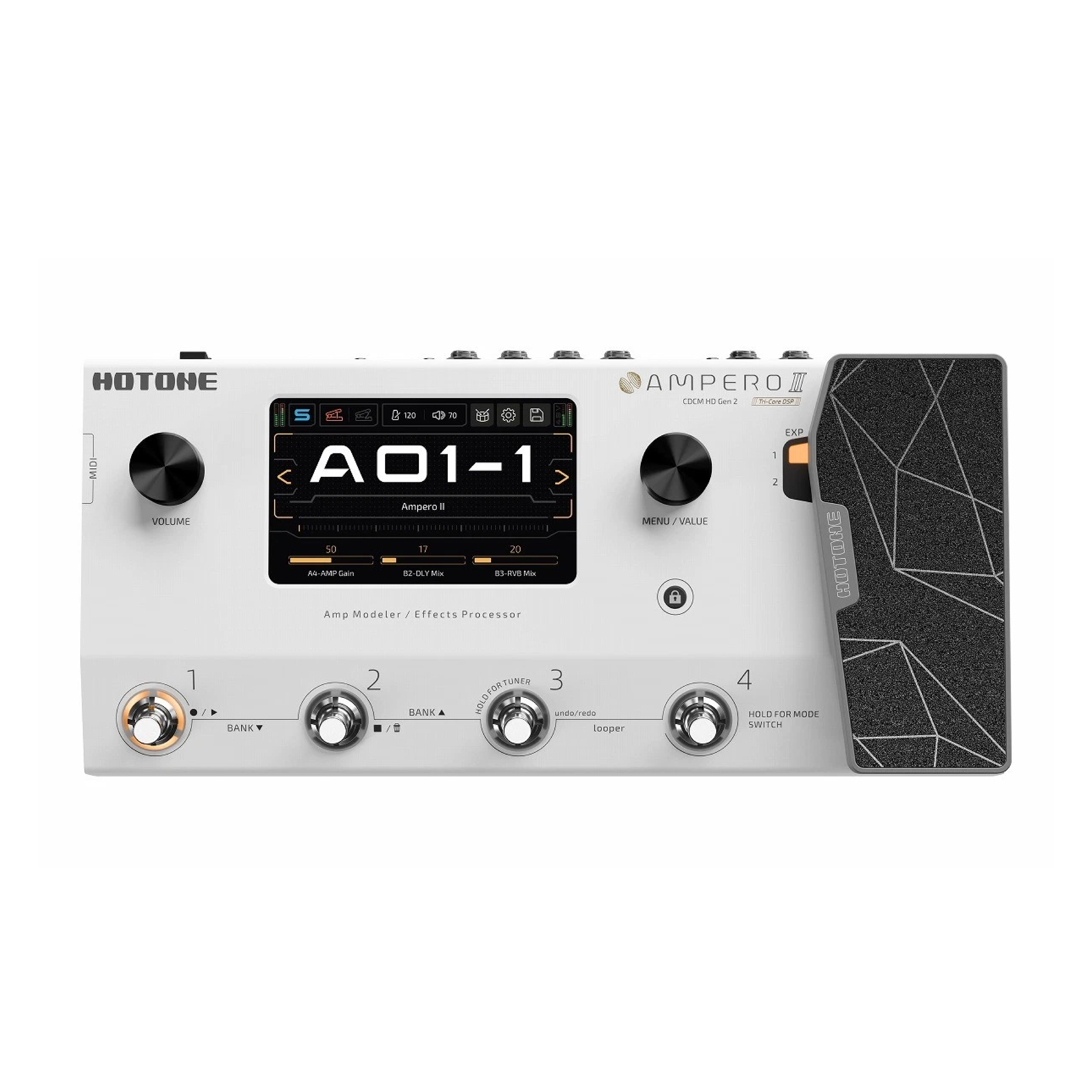 Hotone Hotone / Ampero II 綜合效果器 — 三峽效果器