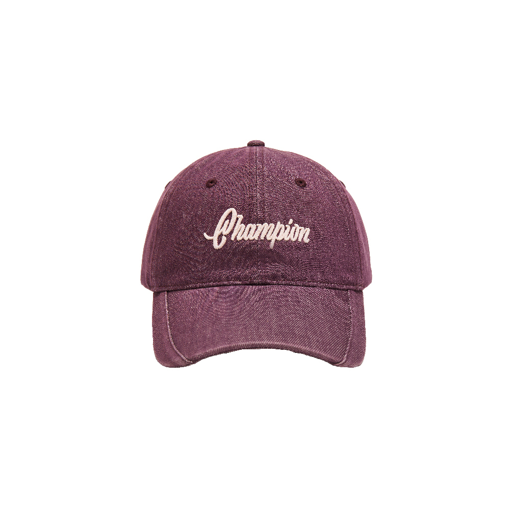 中性-RETRO CAMPUS 復古刺繡LOGO棒球帽-深紅色/粉紅色 （U5CACCU01R5）